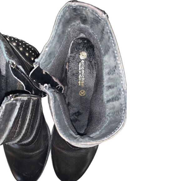 Eric Michael Buckle Booties Size 36 - Picture 5 of 8